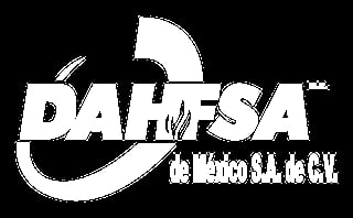 DAHFSA de Mexico S.A. de C.V. logo with stylized text and curved design element